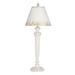Ophelia & Co. Blairs Resin Buffet Lamp in White | 40.5 H x 15.5 W x 15.5 D in | Wayfair 1D0D321BE393493AB606ECCECE399465