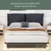 Ivy Bronx Khahlil Upholstered Platform Bed Upholstered in Black | 41.6 H x 68 W x 84.8 D in | Wayfair 4FCD36F258274493A8B2EF859CD55138