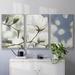 Ebern Designs Unfolding Beauty - 3 Piece Floater Frame Print Canvas in Brown/White | 24 H x 48 W x 2 D in | Wayfair