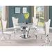 Willa Arlo™ Interiors Baltz Round 51" W Dining Set Upholstered/Metal in Gray | 30.5 H in | Wayfair 7C8D3FD35A874B588597C0A5C1DB6D8E