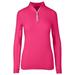 The Tailored Sportsman Ice Fil Long Sleeve - S - Barbie Pink/White/Silver - Smartpak
