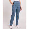 Blair Women's Knit Denim Pants - Denim - PXL - Petite