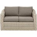 a casa mia Gartensofa Sylt 1 ¦ creme ¦ Maße (cm): B: 135 H: 75 T: 82 Garten > Gartenmöbel nach Materialien > Polyrattan-Gartenmöbel - Höffner