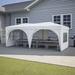 Portable Pop Up Party Canopy Tent w/6 Removable Sidewalls & Carry Bag