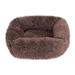 Matoen Rectangle Dog Bed for Small Dogs Cozy Washable Bed Orthopedic Dog Sofa Bed Durable Pet Cuddler Anti-Slip Bottom (29.5 x25.5 )