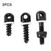 3 Pcs/set Hunting Sling Swivel Screw QD Strap Metal Stud Base with Washer Hunting Belt Accessories