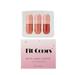 Beauty Clearance Under $15 3 Capsule Lip Gloss Sets Matte Matte Matte Velvet Non Stick Cup Liquid Mouth Red Lip Glaze 4Ml*3 A