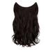 Beauty Clearance Under $15 Fashionable Wig Women S Long Curly Hair Is Big Natural One-Piece Hairpiece With Fishline Hairpiece Extension D