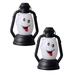 2 PCS Halloween Lamp Mini Candle Fall Decor With Hanging Loop Iantern Led Night Light Battery Operated For Halloween Party Home Outdoor Yard Decor Night Lights Christmas supplies Christmas Decor