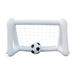 HOMEMAXS PVC Portable Soccer Goal Door Toy Creative Inflation With Network Soccer Goal Door for Child Kid Boy