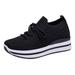Ierhent Womenâ€™S Walking Shoes Sperry Women Shoes Women Running Shoes Lightweight Tennis Shoes Non Slip Gym Workout Shoes Breathable Mesh Walking Womens Sneakers Black 40