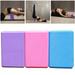 Wliqien Yoga Block Stretching Aid EVA Brick Gym Pilates Workout Fitness Exercise Tool