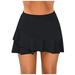 BKQCNKM Swim Skirt Skirts For Women Tennis Skirt Mini Skirt Black Mini Skirt Black Skirt Women S Skirts Golf Skirts For Women Black M