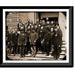 Historic Framed Print Washington District of Columbia. Group on steps of Quartermaster Generals office Co - 2 17-7/8 x 21-7/8