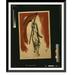 Historic Framed Print [Woman carrying a red flag]. W.R.H. 17-7/8 x 21-7/8