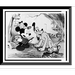 Historic Framed Print Disney s friends. This is an original of Mickey Mouse and Pluto by Walt Disney ... 17-7/8 x 21-7/8