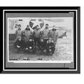 Historic Framed Print The two Navy P.B. 4-crews used in the rescuework of the P.N.9.E with Bernt Balchen 17-7/8 x 21-7/8