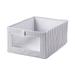 PRINxy Foldable Closet Storage Box Clothes Storage Basket Storage Box Miscellaneous Clothes Pants Storage Artifact Toy Storage Box White