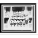 Historic Framed Print [Student basketball players of the National Training School for Women and Girls Washington D.C. seated on steps for team(?) photo] 17-7/8 x 21-7/8