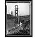 Historic Framed Print Golden Gate Bridge Spanning mouth of San Francisco Bay San Francisco San Francisco County CA - 4 17-7/8 x 21-7/8