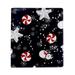 OWNTA Happy Christmas Pattern Premium PU Leather Book Protector: Stylish and Durable Book Covers for Checkbook Notebooks and More - 9.8x11 inches