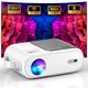 Mini Projector, XIWBSY 9500 Lumens Bluetooth Projector 1080P Support, 5G WiFi LED Home Cinema Portable Projector, Compatible with TV Stick/X-Box/DVD/Laptop/Smartphone/Android/HDMI/USB