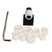 10Pcs Micro-set Ring Set Microscope Aprons Jewelry Fixture Tools and Equipment