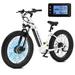 Docred 26 x4.0 Fat Tire Electric Bike 48V/14.5Ah Battery 500W Electric Mountain Bicycle Adult Bike Lockable Suspension Fork Bike For Mountain Beach Snow