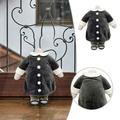 Wednesday Addams Doll: 9.84 Headless Chubby Wednesday Addams Plush Toys Wednesday Addams Birthday Decorations for Home Wednesday Addams Gifts for Gilrs