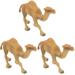 3 PCS Simulation Camel Model Ornament Toys Camel Figurine Light House Decorations for Home Decorative Camel Decor Child