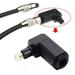 Taylongift Christmas Valentine s Day Digital Optical 90 Degree Audio Cable Adapter Male to Female Right Angle Toslink