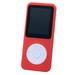 ckepdyeh Portable 1.8 Inch Color Screen Bluetooth-Compatible E-Books Sports MP3 MP4 FM Music Player for Kids Holiday Gifts-Red