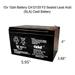 Casil 12V 12Ah Replacement Battery Compatible with Scooter Battery Kung Long WP12-12 2 Pack