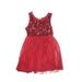 Knit Works Dress - A-Line: Red Print Skirts & Dresses - Kids Girl's Size 18