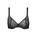 Plus Size Women's The Scoop - Botanical Lace by CUUP in Black (Size 36 D)