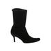 Stuart Weitzman Boots: Black Print Shoes - Women's Size 9 - Pointed Toe