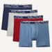 Nautica Men's Stretch Boxer Briefs, 4-Pack Baltic Medium Wash, L
