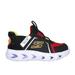 Skechers Boy's Slip-ins: Hypno-Flash 2.0 - Vexlux Sneaker | Size 7.0 | Black/Red | Synthetic/Textile