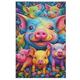 Jigsaw Puzzles for Adults Pig 1000 Piece Jigsaw Puzzle Suitable for Adults And Children over 12 Years Old Wooden Puzzles Great Gift for Adults （78×53cm）
