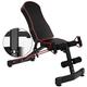 Weights Bench Gym Adjustable Utility Bench Weight Bench Sit-Up Bench Weight Bench Workout Bench Dumbbell Bench Adjustable Foldable Weight Bench Utility Sits Up Bench Abdo