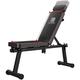 Men's and Women's Fitness Chair Dumbbell Bench Weight Bench Adjustable Sit-up Exercise Bench Multi-Function Folding Dumbbell Bench Whole Exercise Fitness Workout Bench