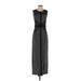 Taylor Casual Dress - A-Line Crew Neck Sleeveless: Black Dresses - Women's Size 4
