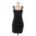 Walter by Walter Baker Casual Dress - Sheath Square Sleeveless: Black Print Dresses - Women's Size Medium