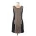 Kensie Casual Dress - Sheath: Gray Dresses - Women's Size Medium