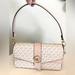 Michael Kors Bags | Like Brand New Michael Kors Greenwich Medium Logo Purse With Dust Bag | Color: Pink/White | Size: 10”W X 5.5”H X 3.75”D