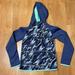 Nike Shirts & Tops | Nike Youth Therma Fit Hoodie Fleece Lined Blue Camouflage Hoody Shirt Girls S | Color: Blue/Green | Size: Sg