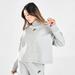 Nike Sweaters | Nike Sportswear Women Gray Tech Half Turtleneck Oversized Sweater Size Medium | Color: Gray | Size: M