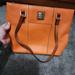 Dooney & Bourke Bags | Dooney And Burke Orange Pebbled Leather Shoulder Bag | Color: Orange | Size: Os