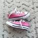 Converse Shoes | Converse Toddler Girl Pink Low Top Sneakers 4c | Color: Pink/White | Size: 4bb