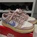 Nike Shoes | Nike Dunk Low Women's 'Pink Oxford' Sneakers Size 7 | Color: Pink | Size: 7